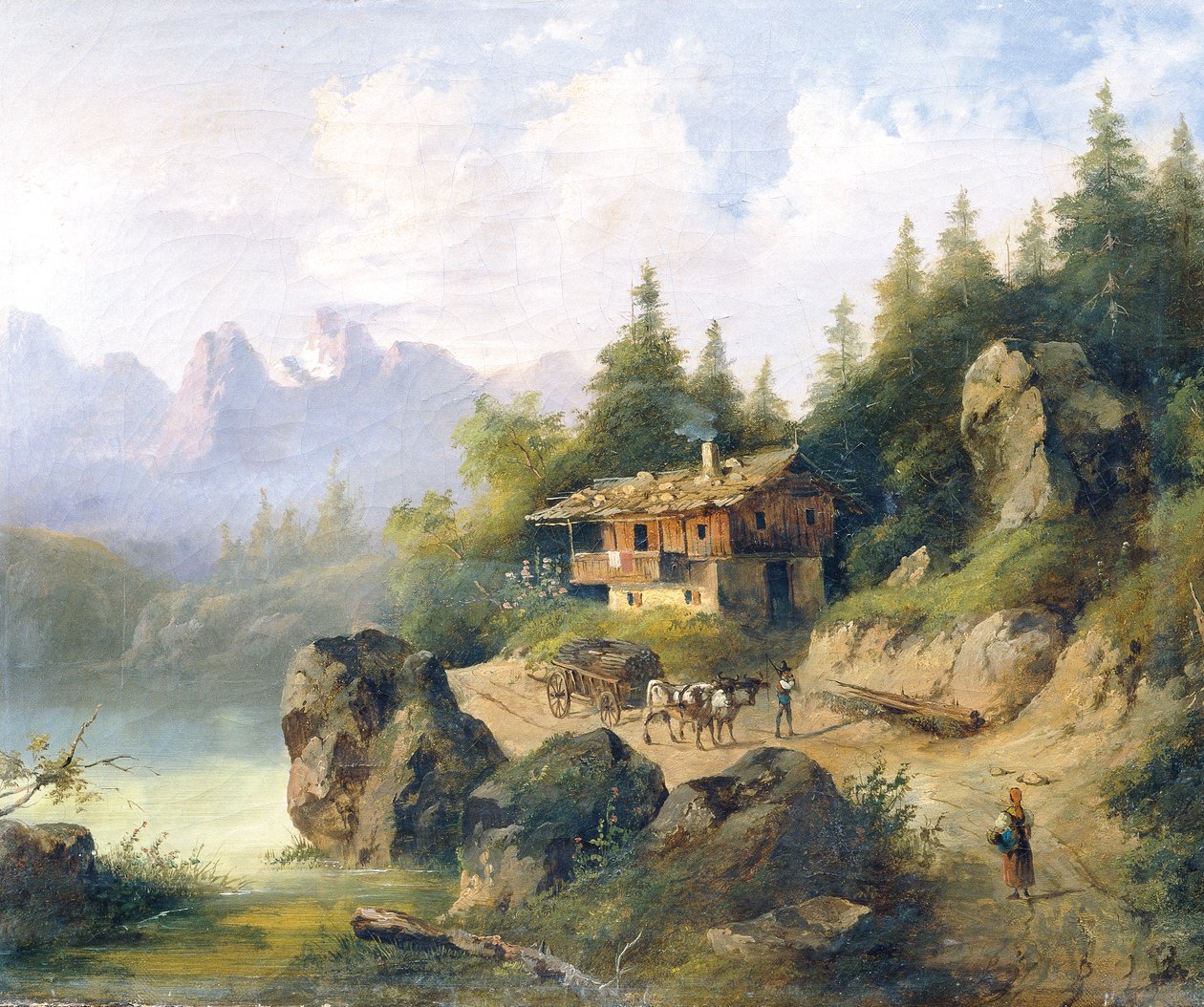 Berchtesgaden avec Watzmann - Leopold Blonder