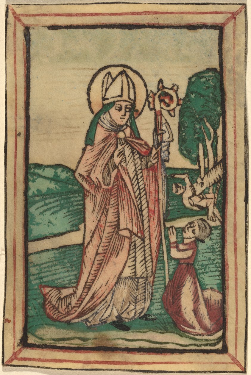 Saint Poppo - Netherlandish 15th Century
