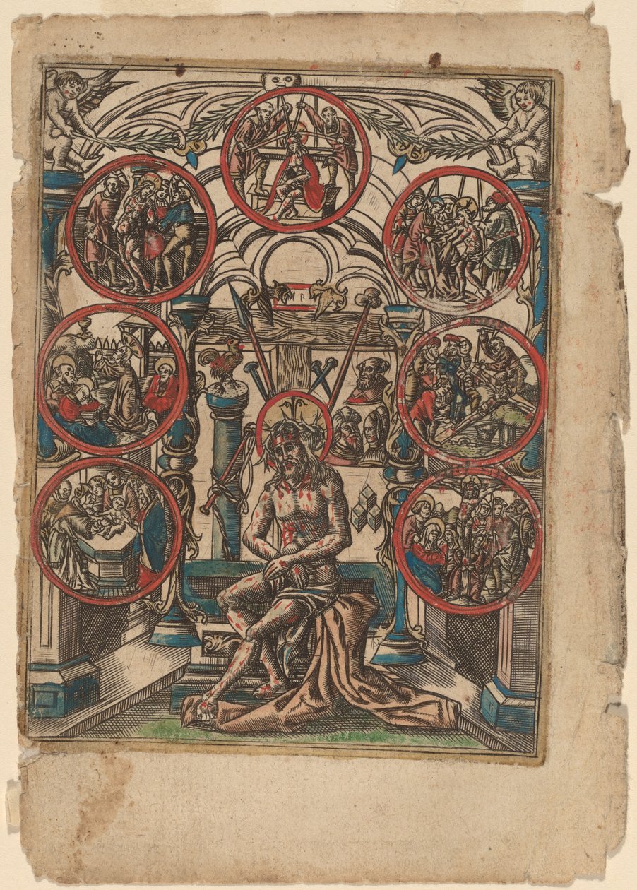 Christ en homme de douleurs - Netherlandish 16th Century