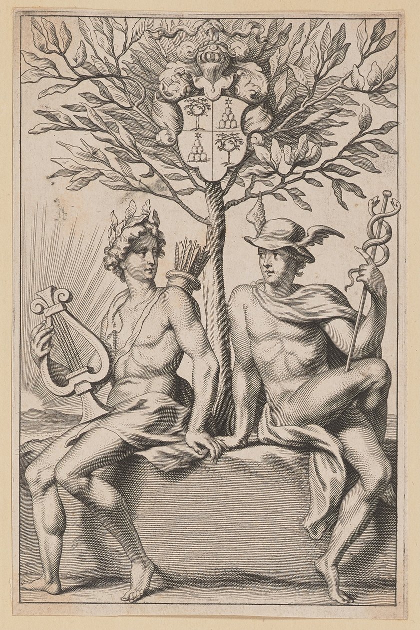 Page de titre pour Philomathi Musae Juveniles - Netherlandish 17th Century after Sir Peter Paul Rubens