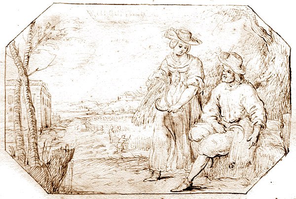 Les Quatre Saisons : Été - Moisson, vers 1675 - Netherlandish School