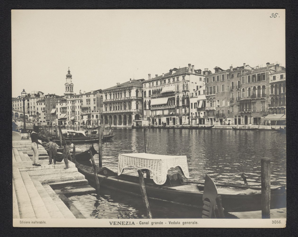 Vue du Grand Canal à Venise - Neue Photographische Gesellschaft