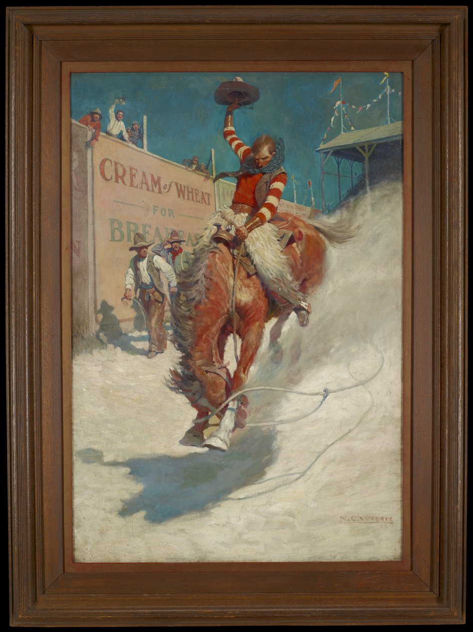 Bronco Buster - Newell Convers Wyeth