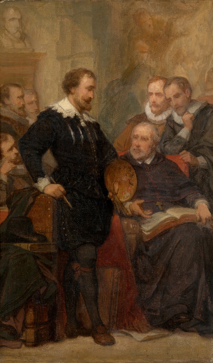 Pierre Paul Rubens dans son atelier - Nicaise de Keyser