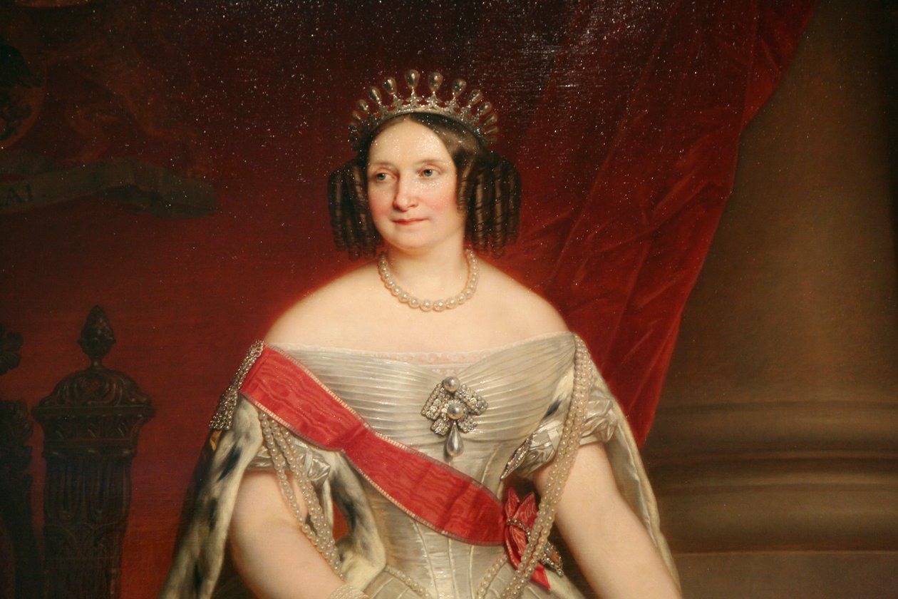 Portrait de la Grande-Duchesse Anna Pavlovna - Nicaise de Keyser