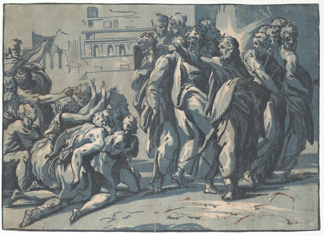 Le Christ guérissant les lépreux - Niccolo Vicentino