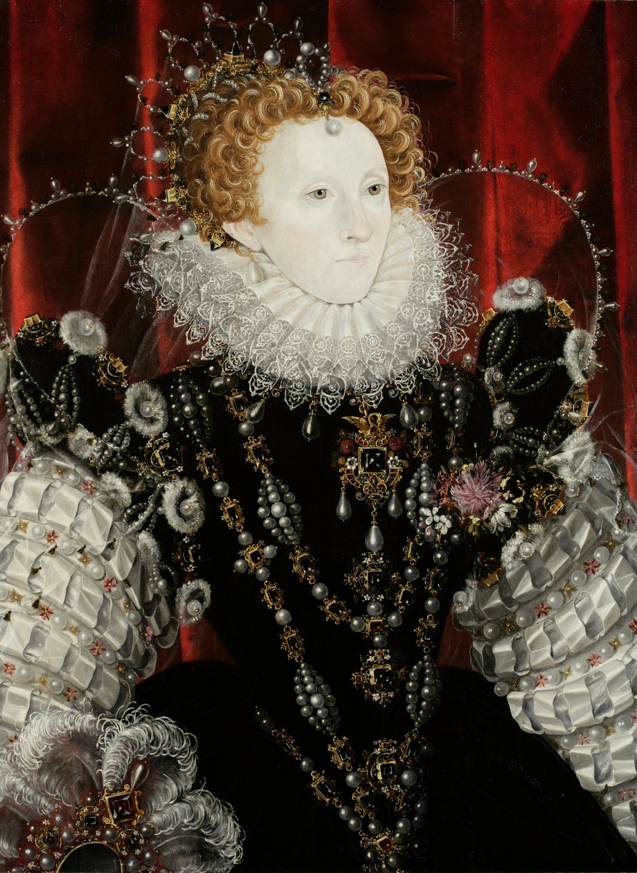 Reine Élisabeth I (1533-1603) - Nicholas Hilliard