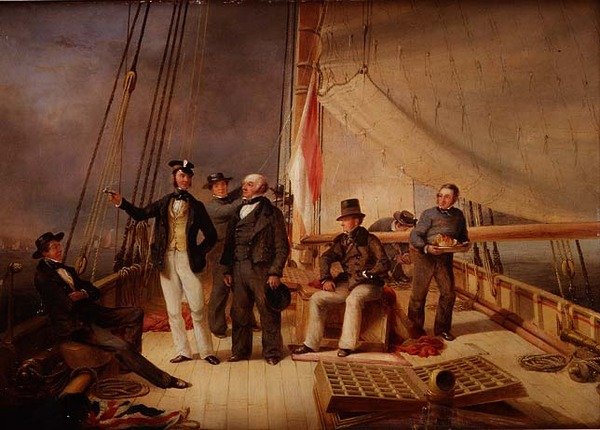Le yacht `Alarm