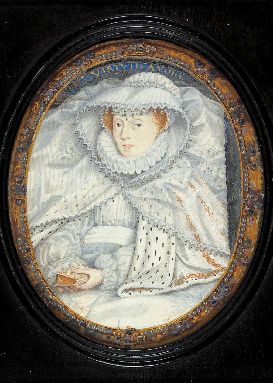 Une dame traditionnellement identifiée comme Marie Stuart - Nicholas Hilliard