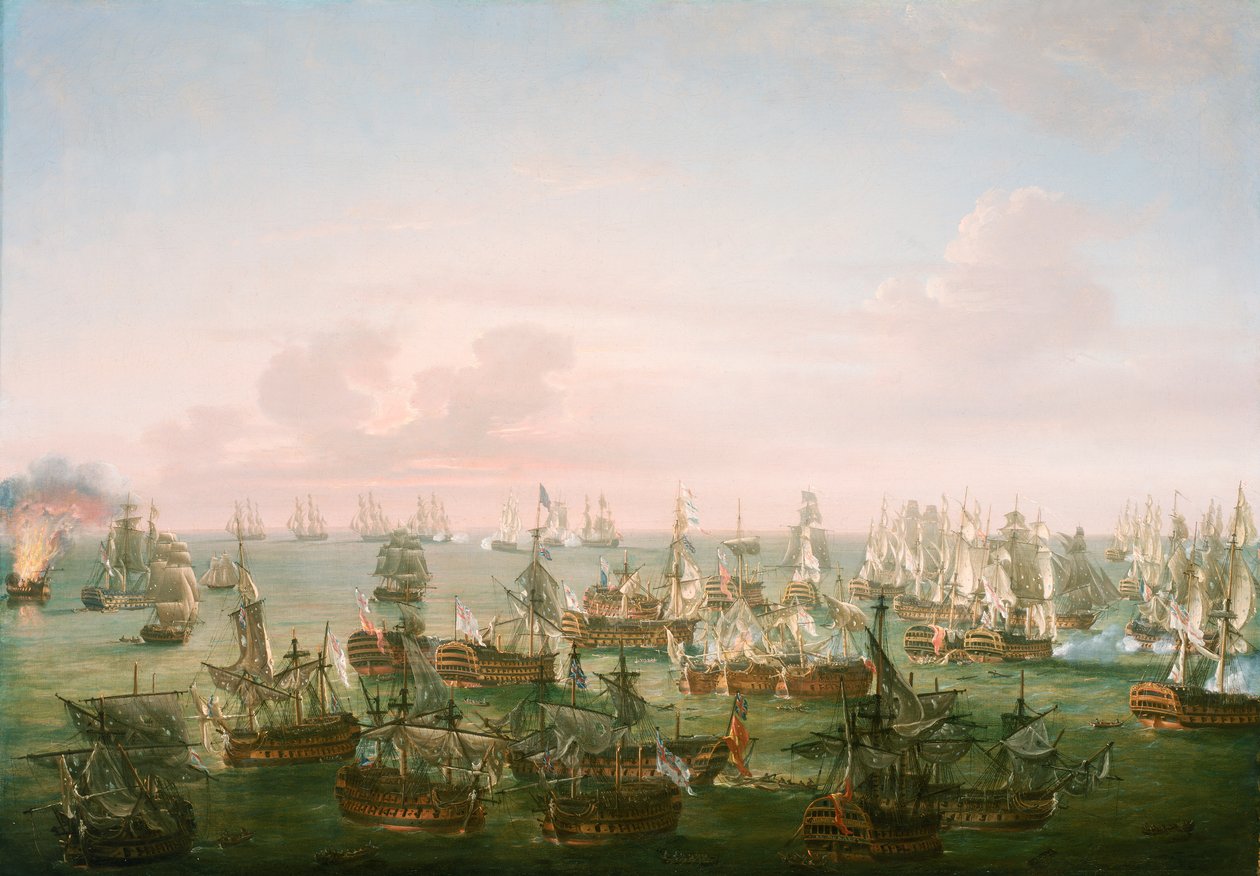 La bataille de Trafalgar, 21 octobre 1805, fin de l