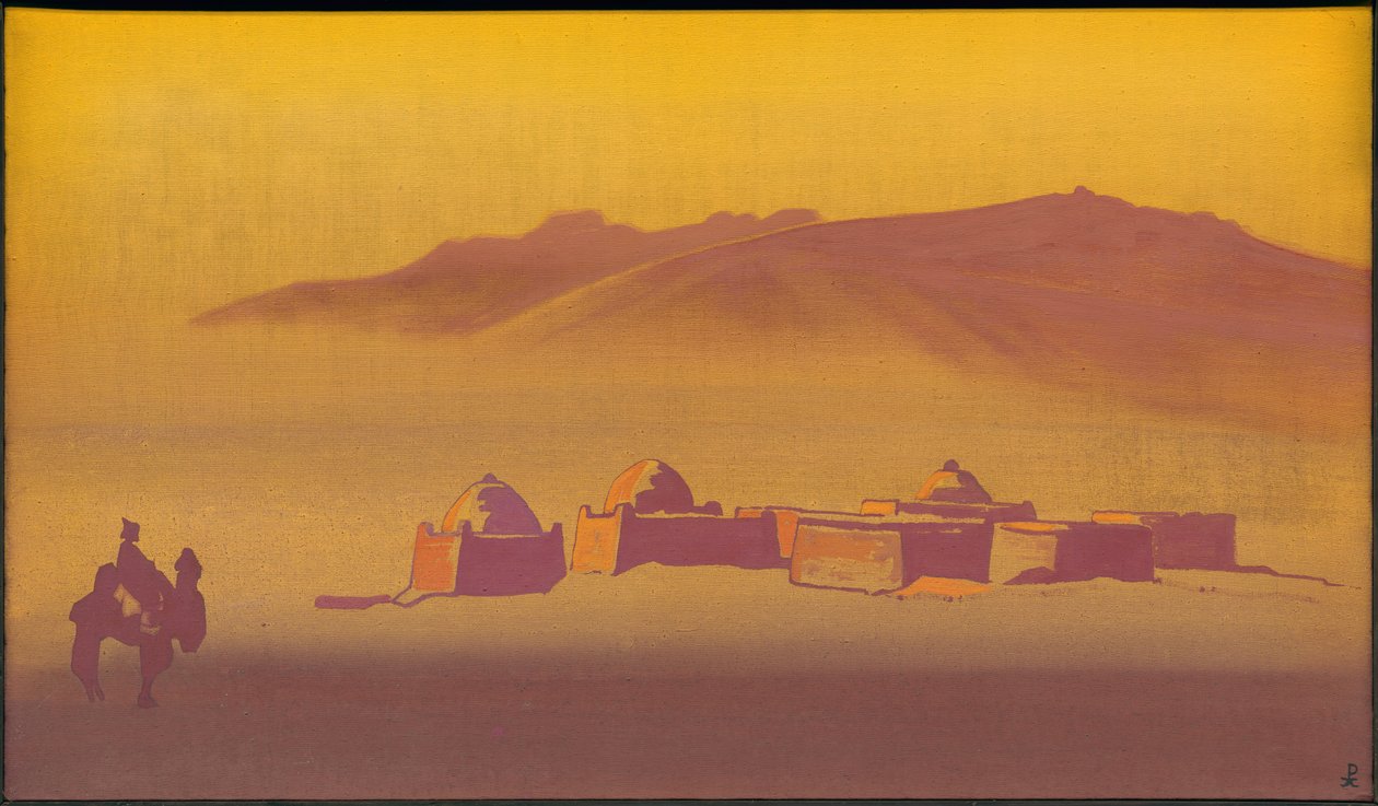 Karakirghizes - Nicholas Roerich
