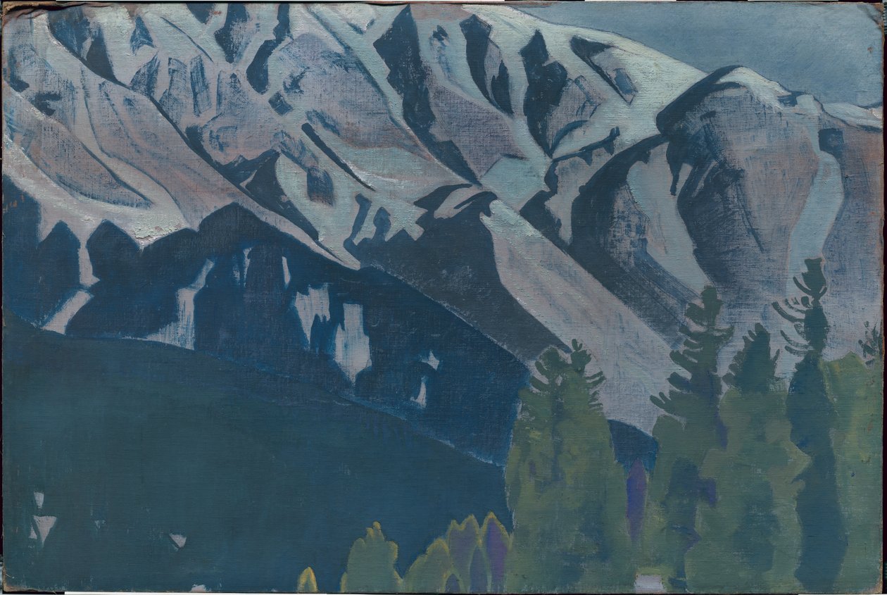 Pir Panjal, de la série du même titre, 1925 - Nicholas Roerich