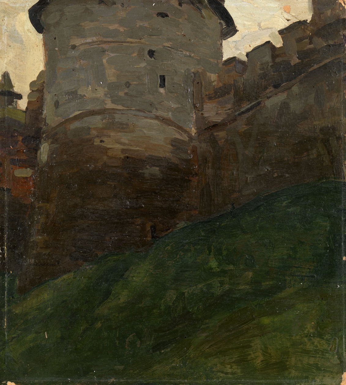 La tour du Kremlin de Novgorod, c. 1903 - Nikolai Konstantinowitsch Roerich