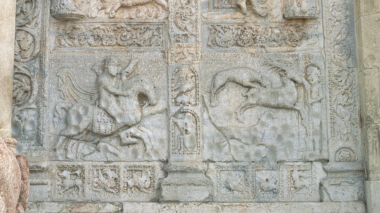 Panneaux de reliefs de sujets du Livre de la Genèse (détail) - Nicholaus