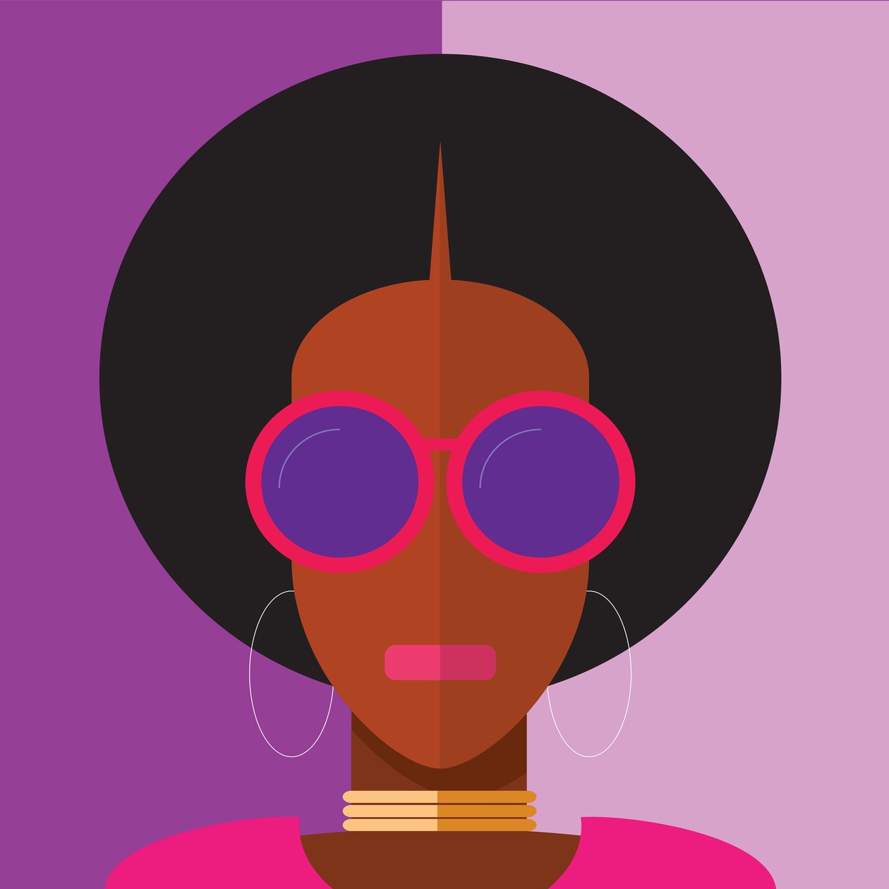 Afro Girl, 2020 (numérique) - Nick Diggory