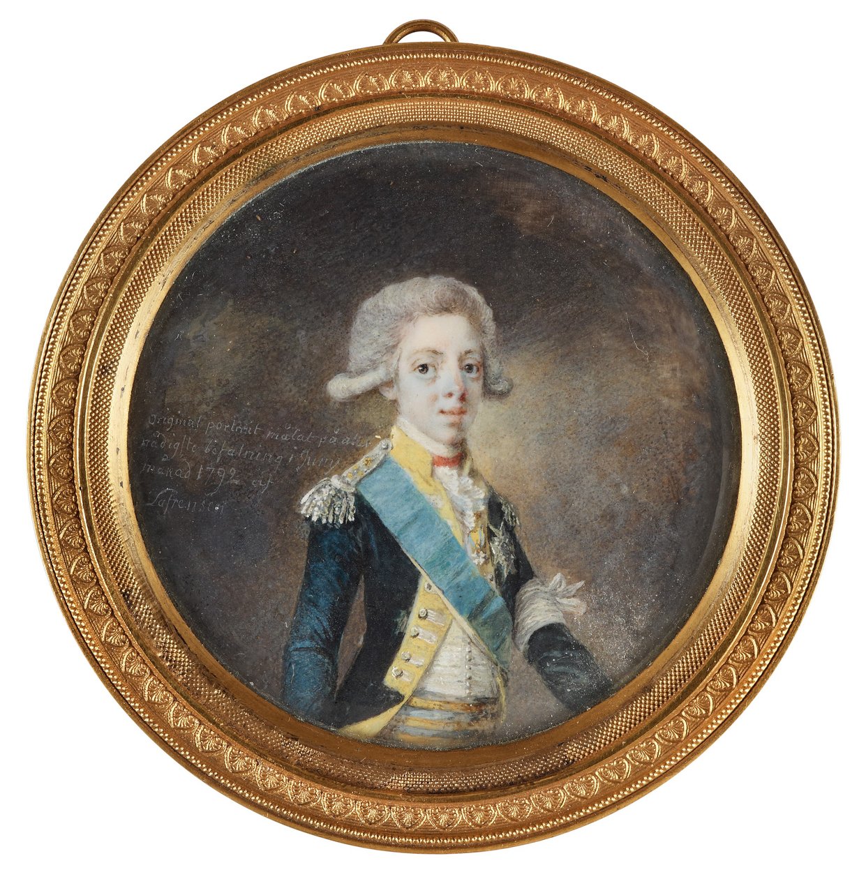 Portrait de Gustave IV Adolphe de Suède, 1792 - Niclas Lafrensen