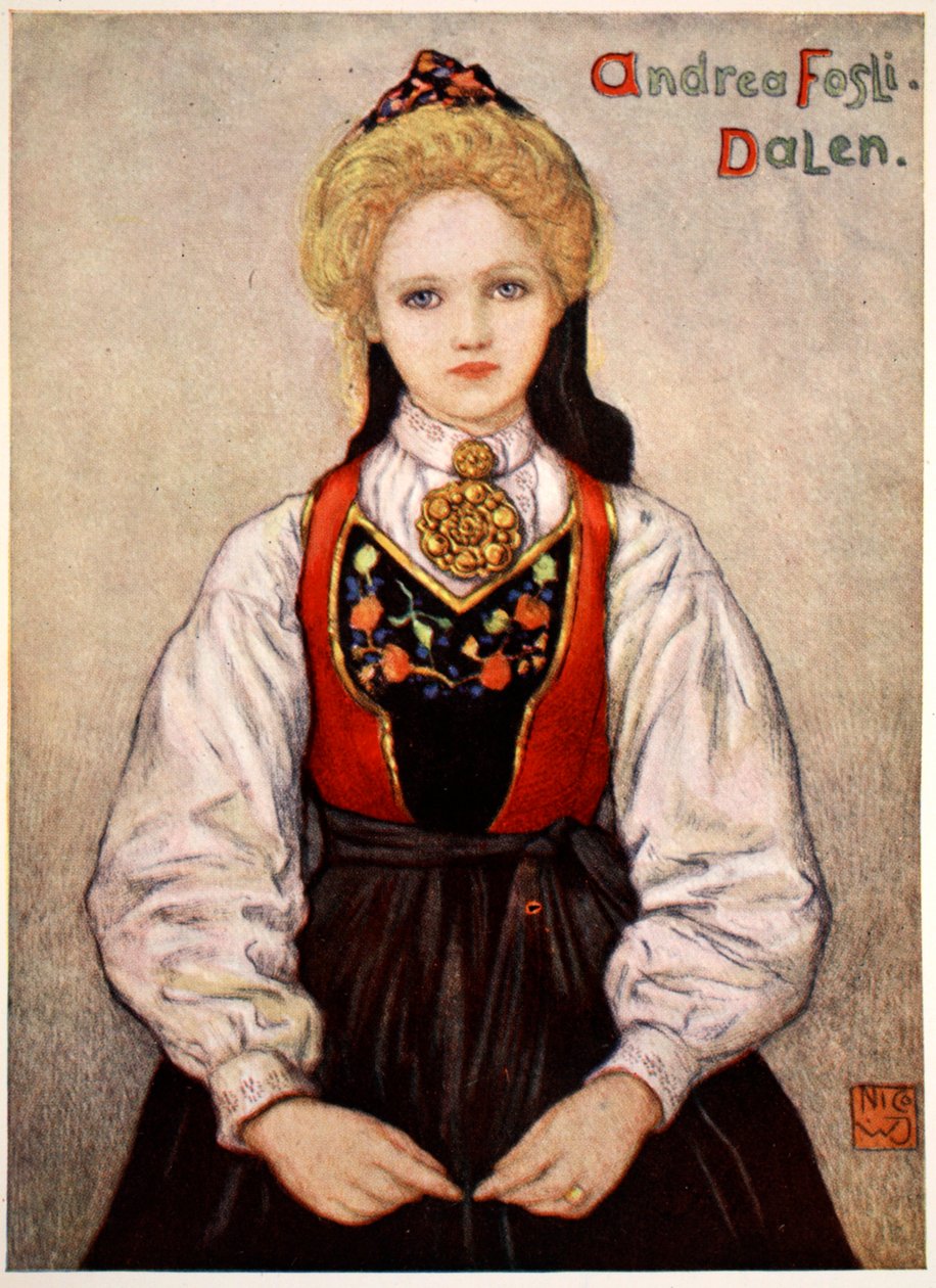 Fille de la campagne de Dalen, 1905 - Nico Jungman