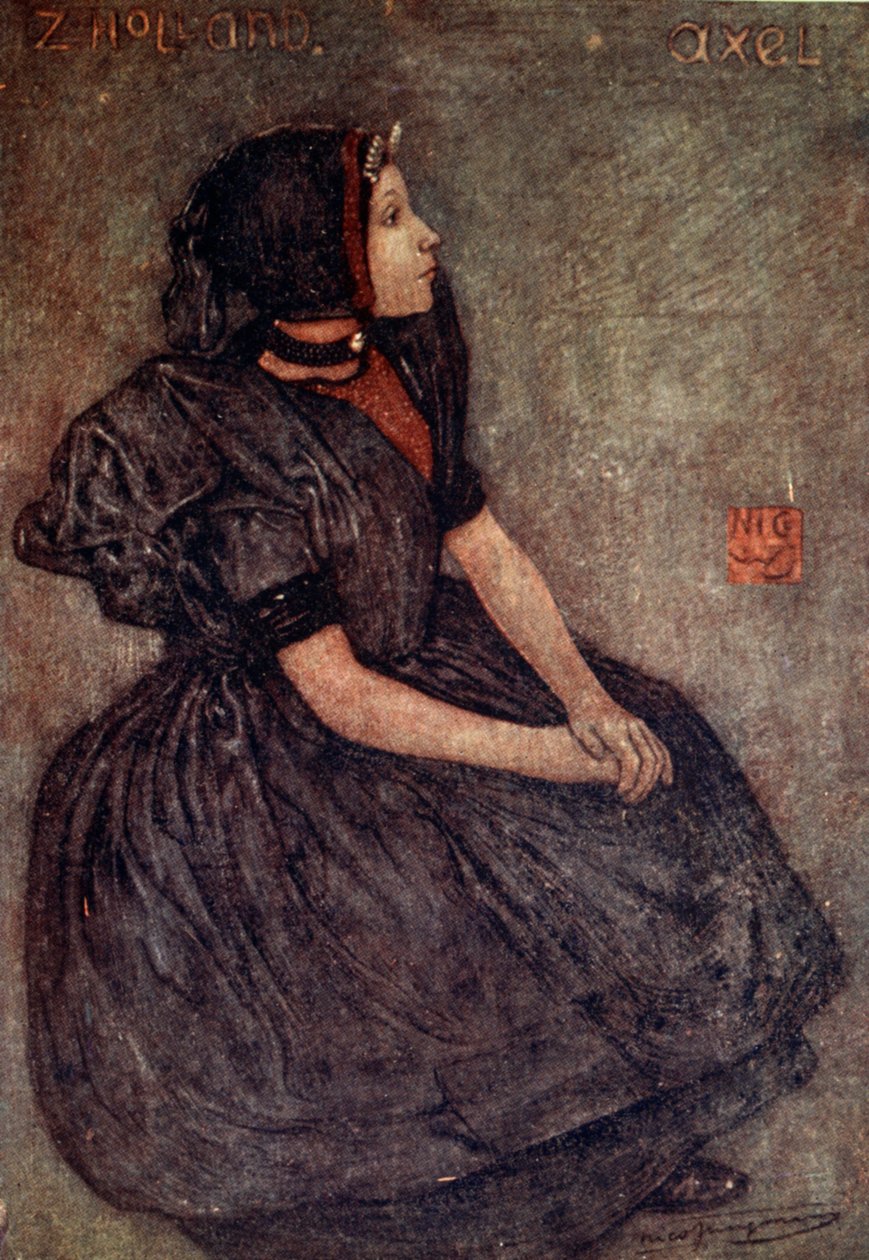 Une fille de Zélande, 1904 - Nico Jungman
