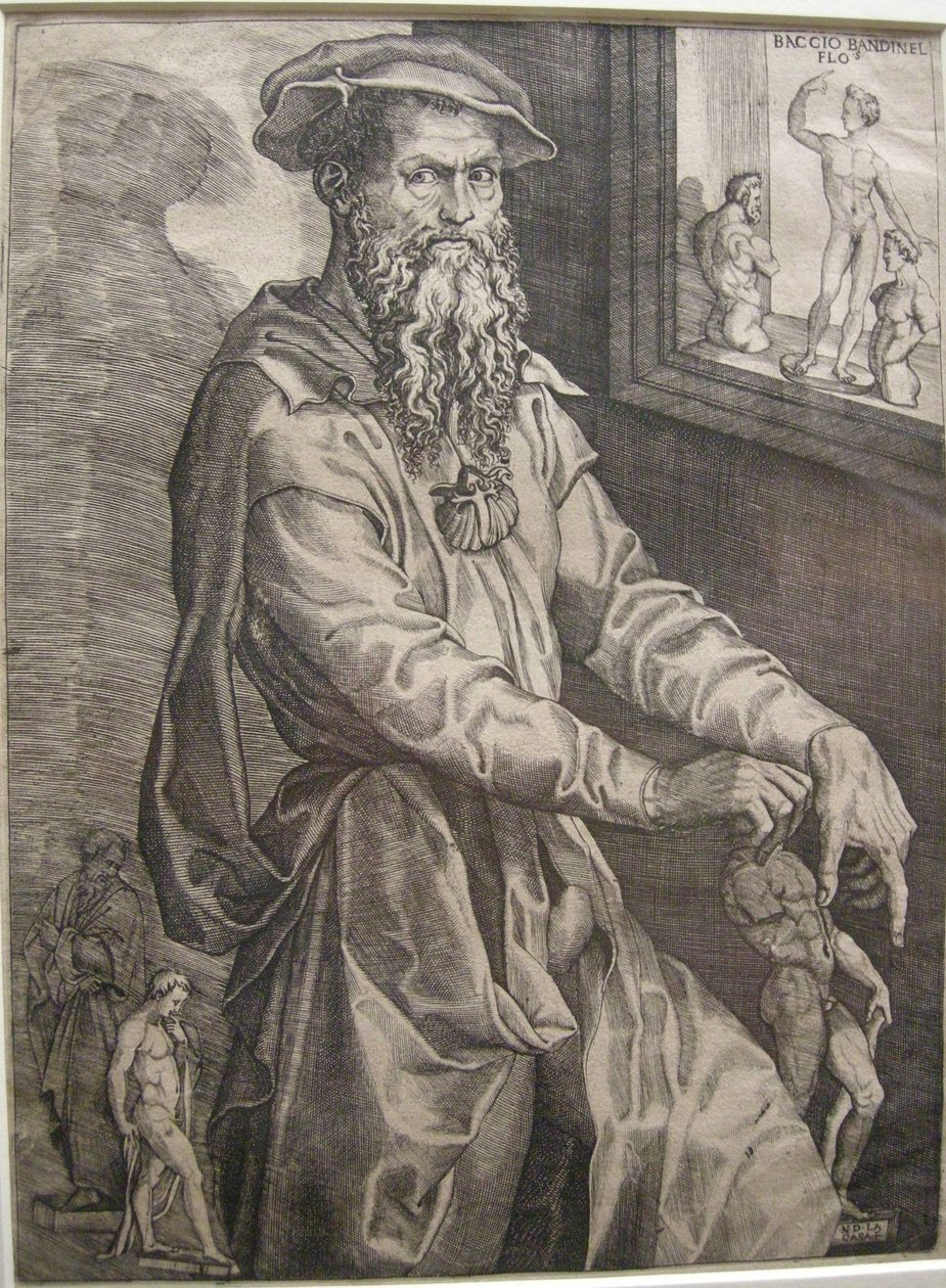 Portrait de Baccio Bandinelli - Nicolo della Casa