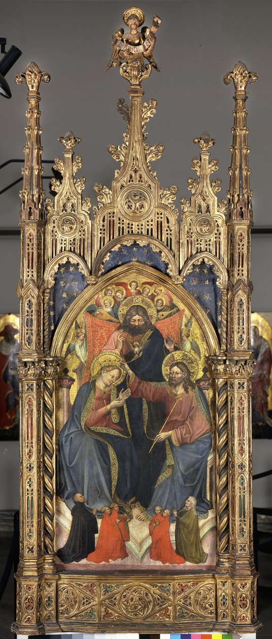 Couronnement de la Vierge, c.1400 - Nicolò di Pietro