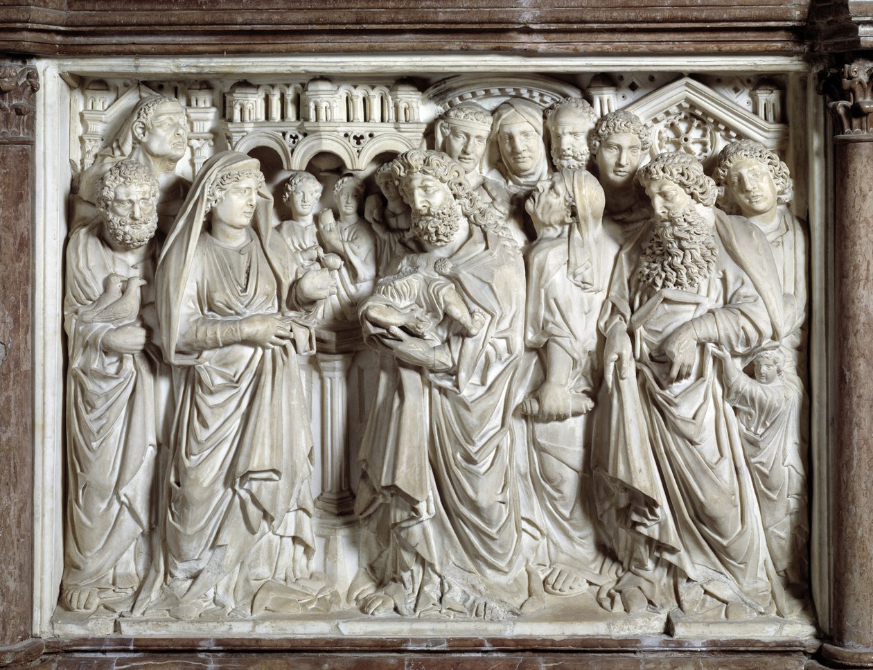 Présentation de Jésus au temple - Nicola Pisano