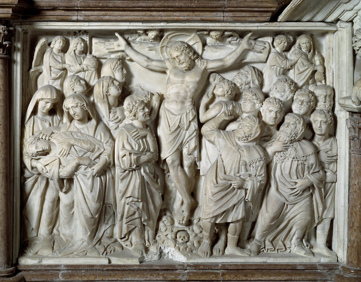 La Crucifixion chaire réalisée par Nicola Pisano - Nicola Pisano