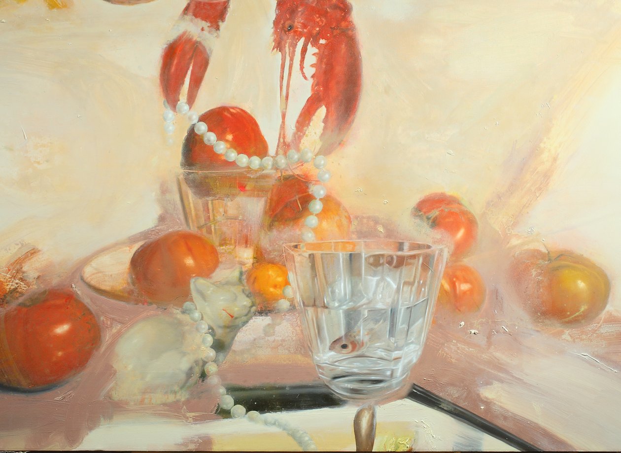 Chat avec poisson - Nicola Pucci