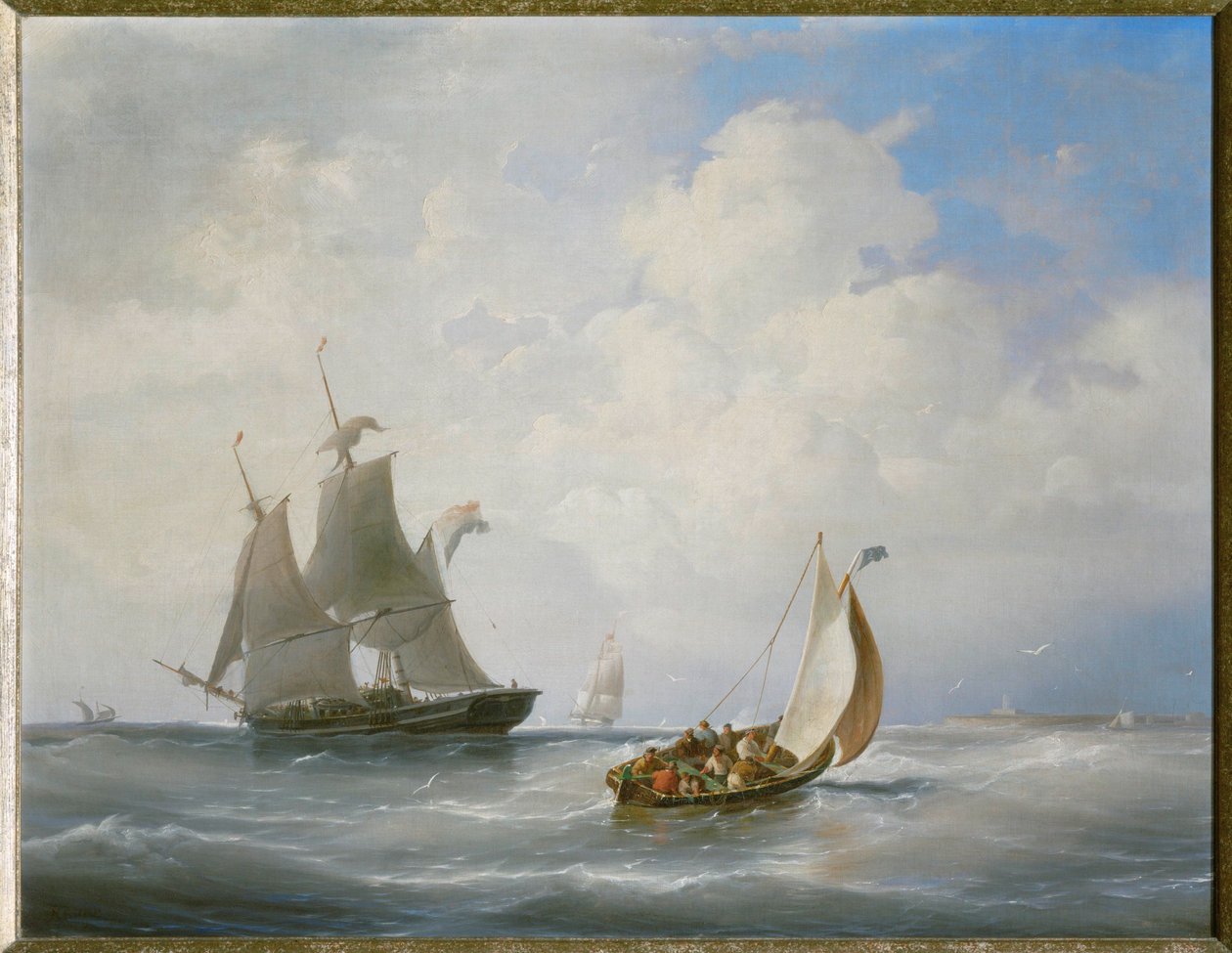 Paysage marin - Nicolaas Riegen