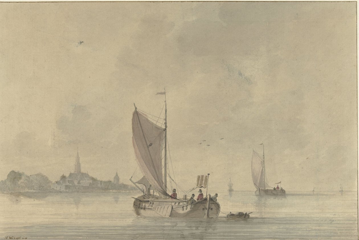 Bateaux à voile sur l