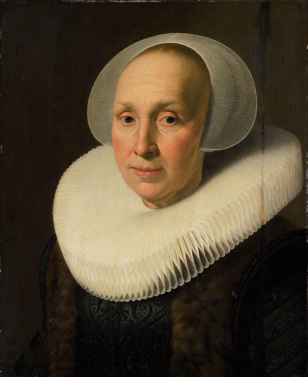 Portrait de Margriet Benningh (1565-1641) - Nicolaes Eliasz Pickenoy (attributed to)