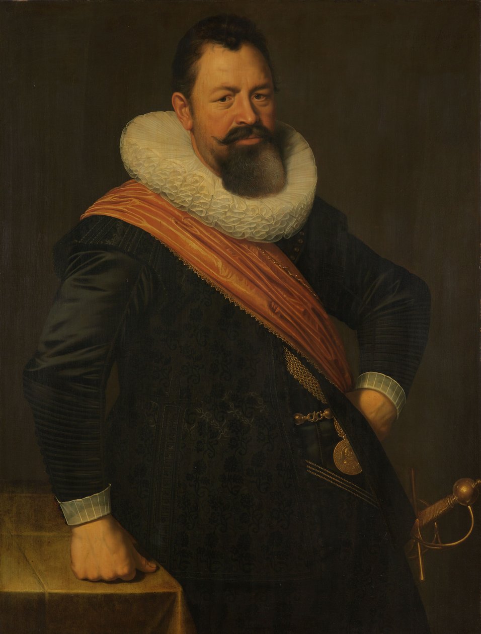 Portrait de Jochem Swartenhont - Nicolaes Pickenoy Pickenoy