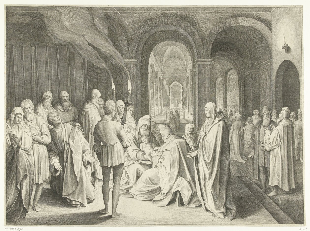 Circoncision du Christ - Nicolaes de Bruyn