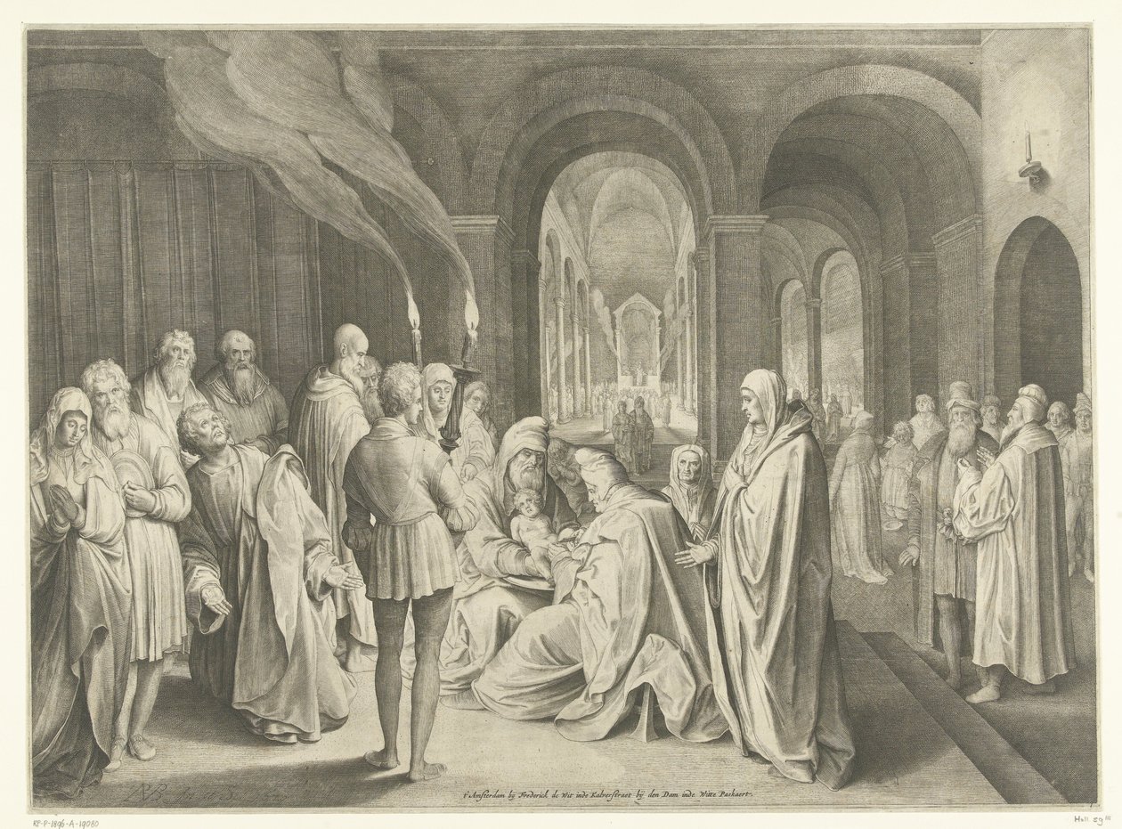 Circoncision du Christ - Nicolaes de Bruyn
