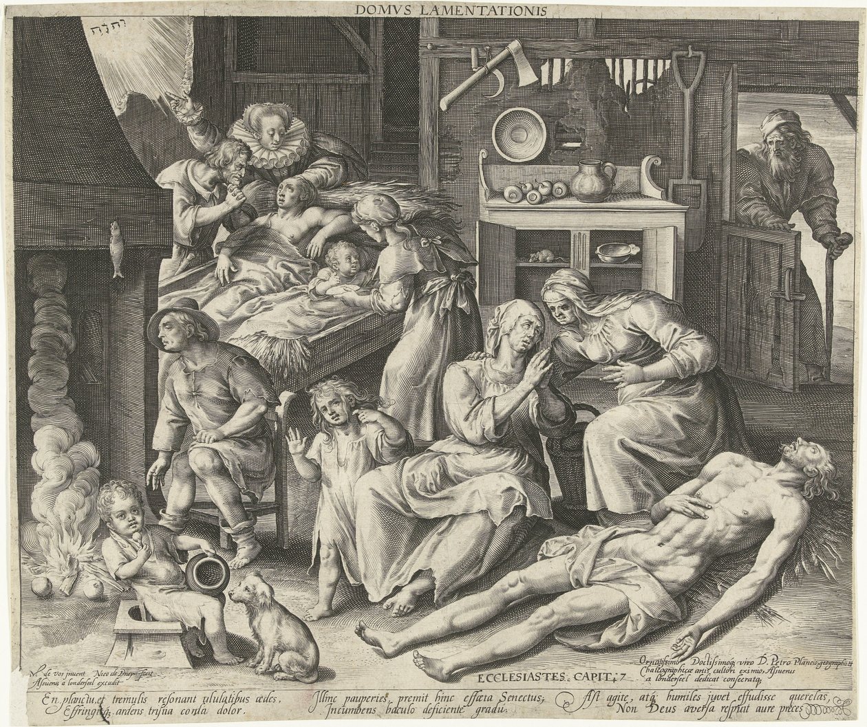 Une maison pleine de deuil, Domus lamentationis (titre sur l