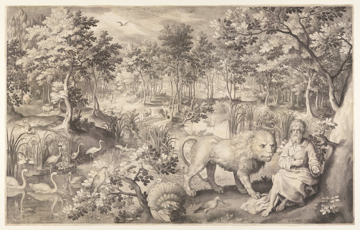Jérémie prophétise la destruction de Jérusalem - Nicolaes de Bruyn