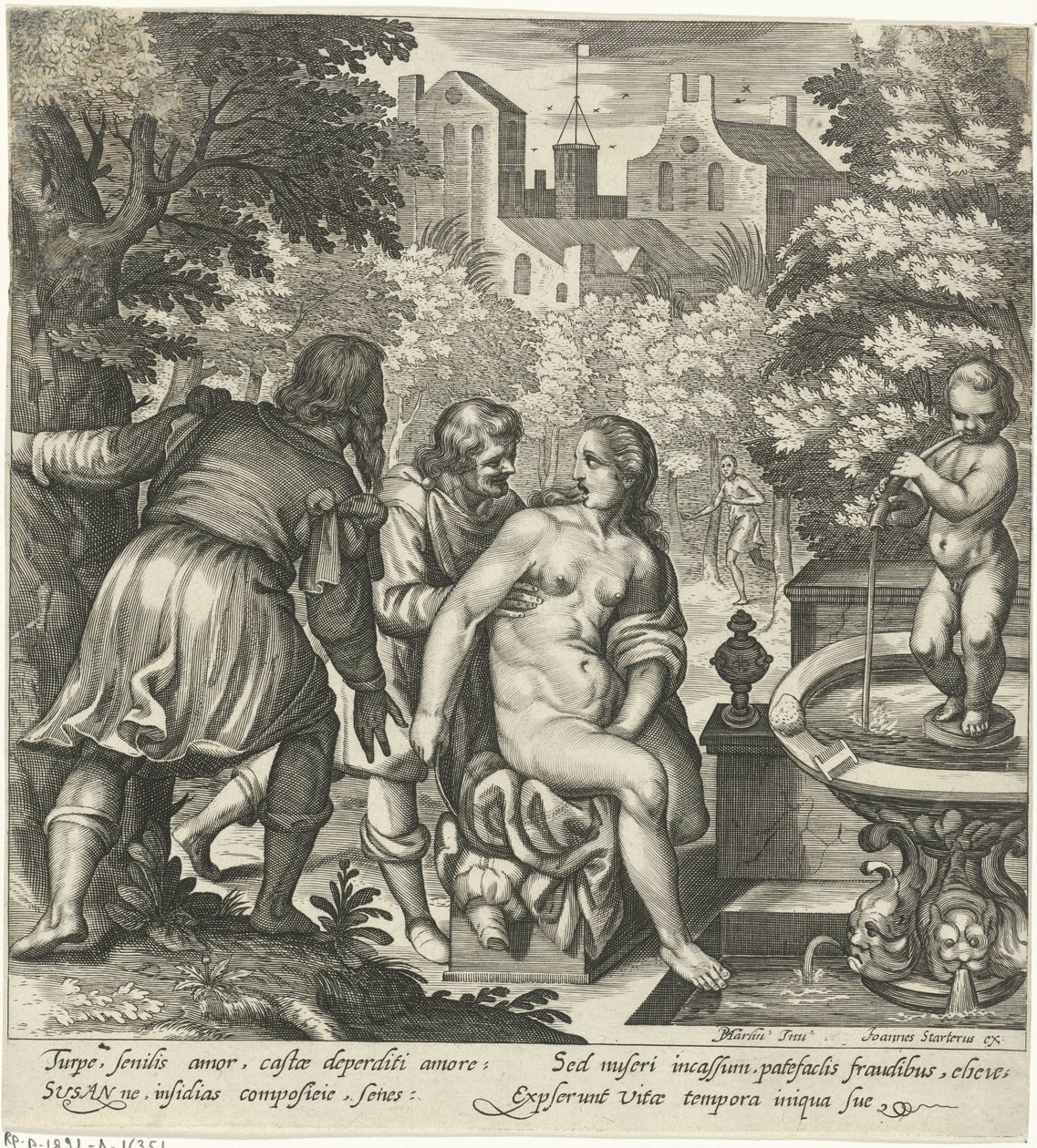 Suzanne et les vieillards - Nicolaes van Geelkercken