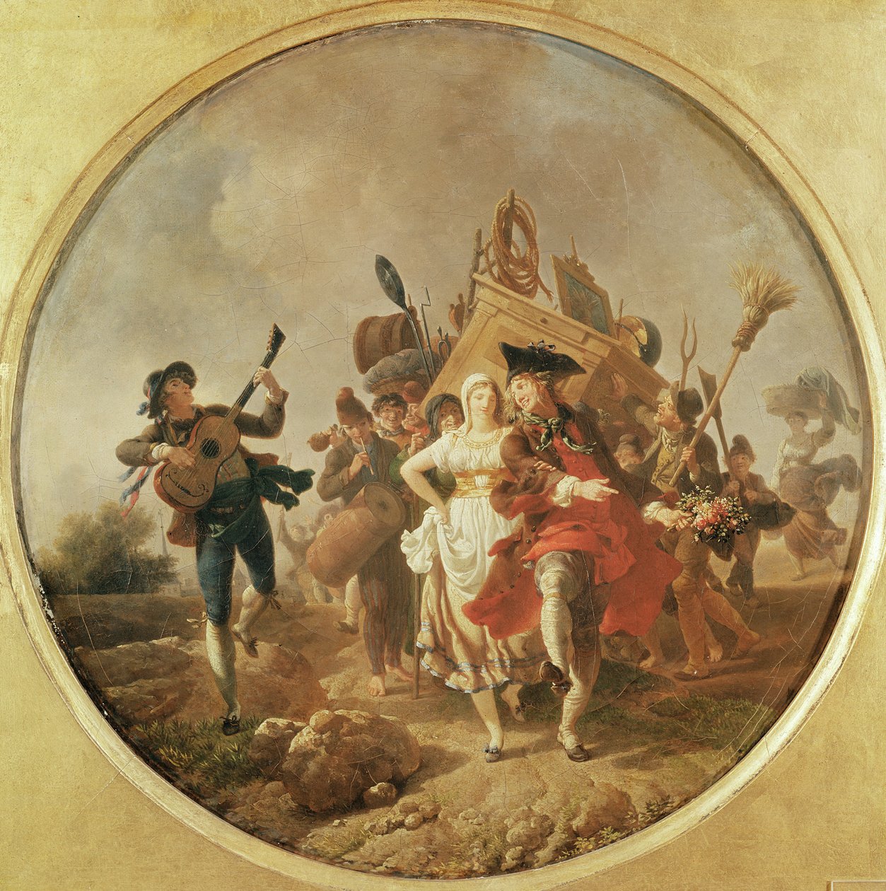De retour du mariage - Nicolas Antoine Taunay