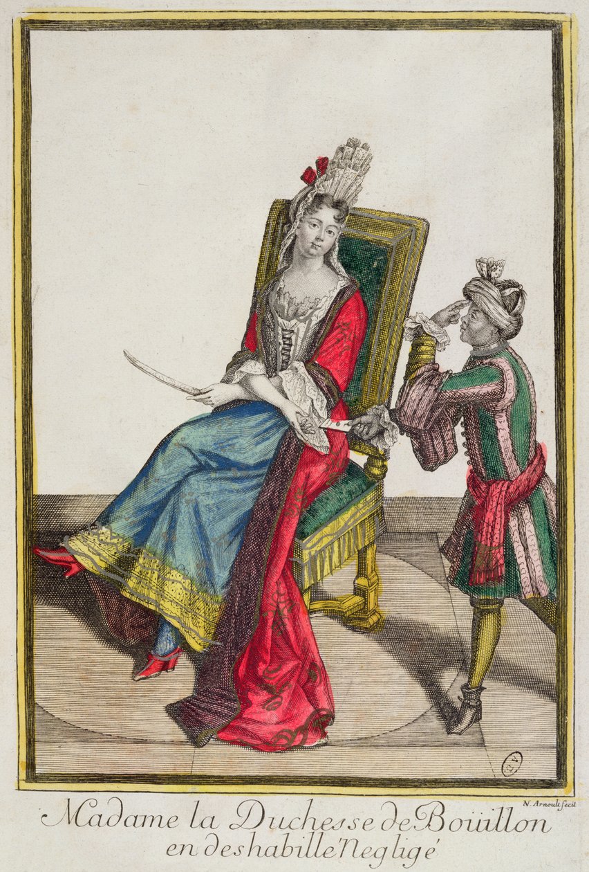 Portrait de Marie-Anne Mancini (1646-1714) Duchesse de Bouillon, fin du XVIIe siècle - Nicolas Arnoult