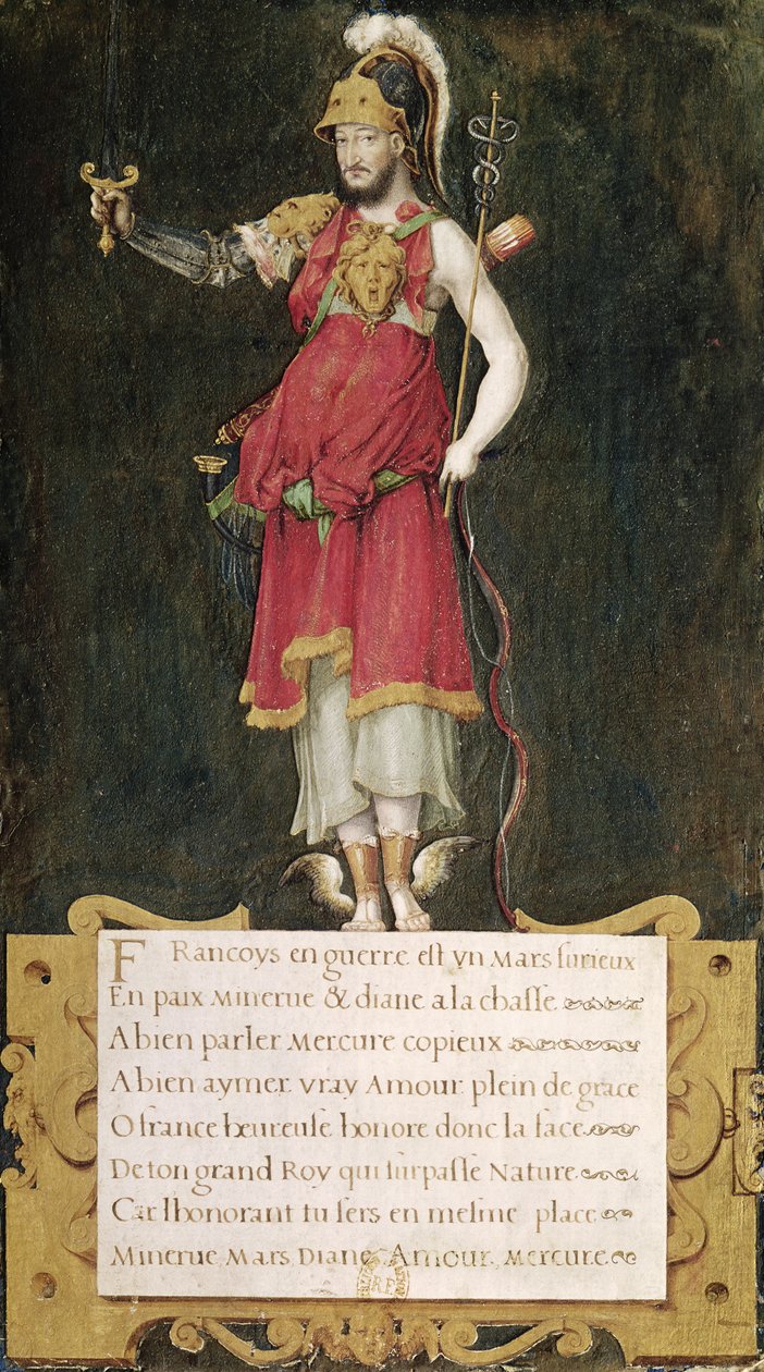 François Ier (1494-1547) en divinité composite - Nicolas Belin