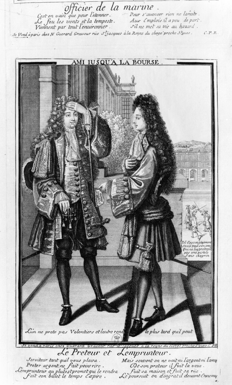 Le prêteur et l