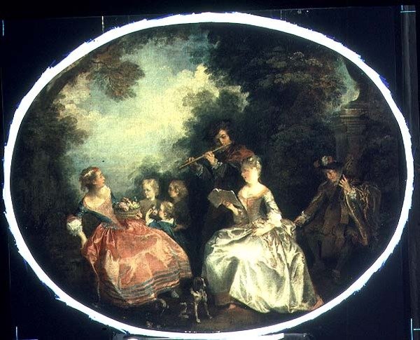 Concert dans le parc, 1720 - Nicolas Lancret