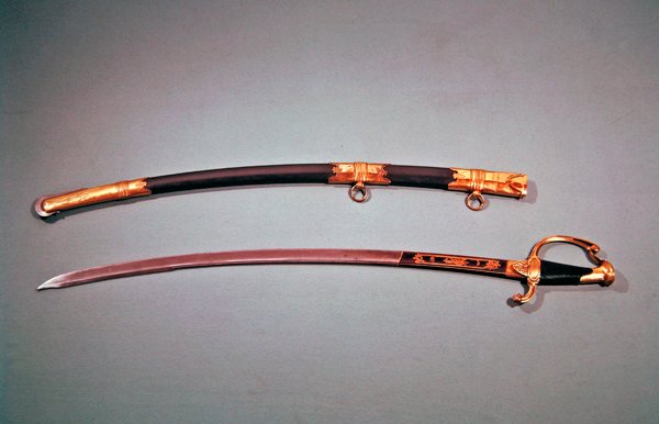 Épée commémorative donnée par Napoléon Bonaparte pour l