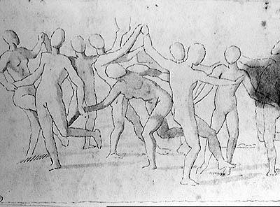 Étude pour une Bacchanale - Nicolas Poussin