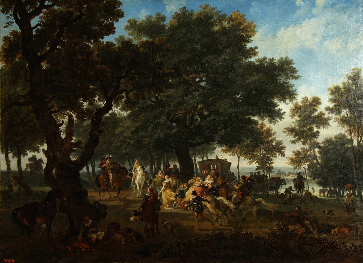 Henri IV et sa suite à la chasse, vers 1804 - Nicolas Antoine Taunay