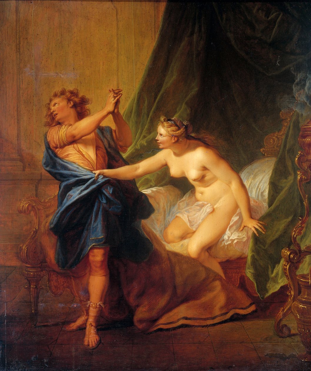 Dutch : Joseph et la femme de Potiphar Joseph et la femme de Potiphar - Nicolas Bertin