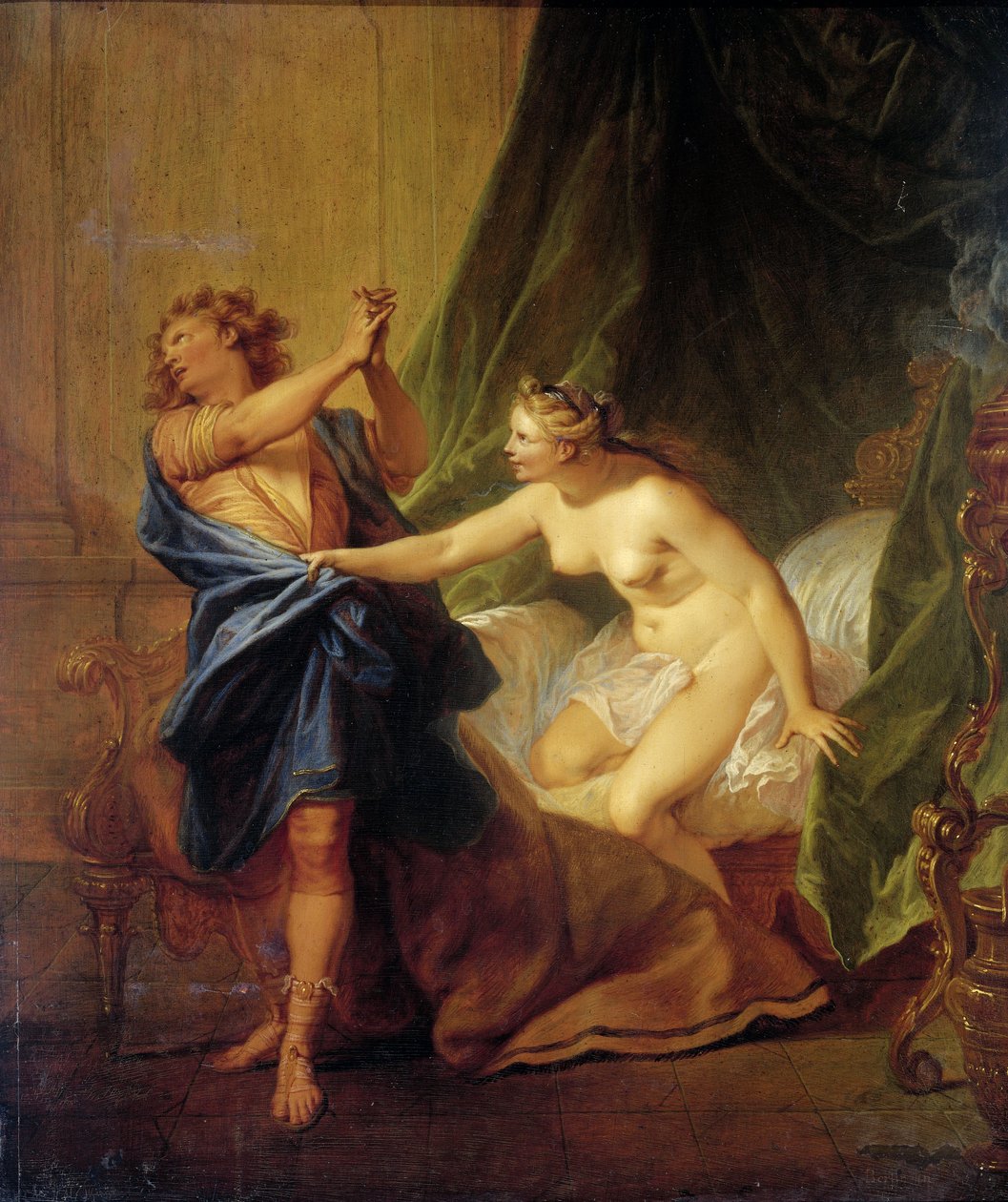 Joseph et la femme de Potiphar - Nicolas Bertin