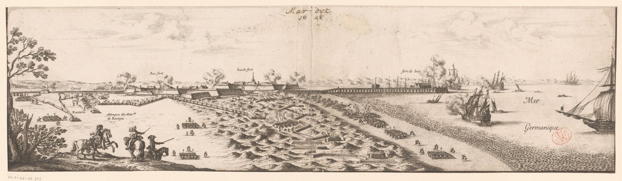 Plan de Mardijk, 1645 - Nicolas Cochin