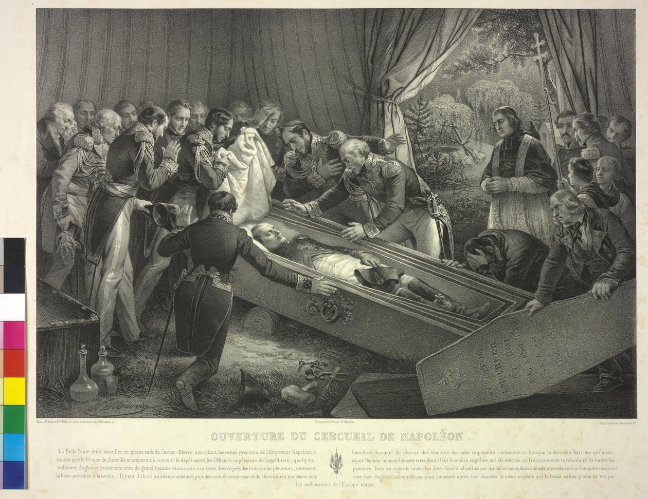 Napoléon Ier Bonaparte, Empereur des Français - Nicolas Eustache Maurin