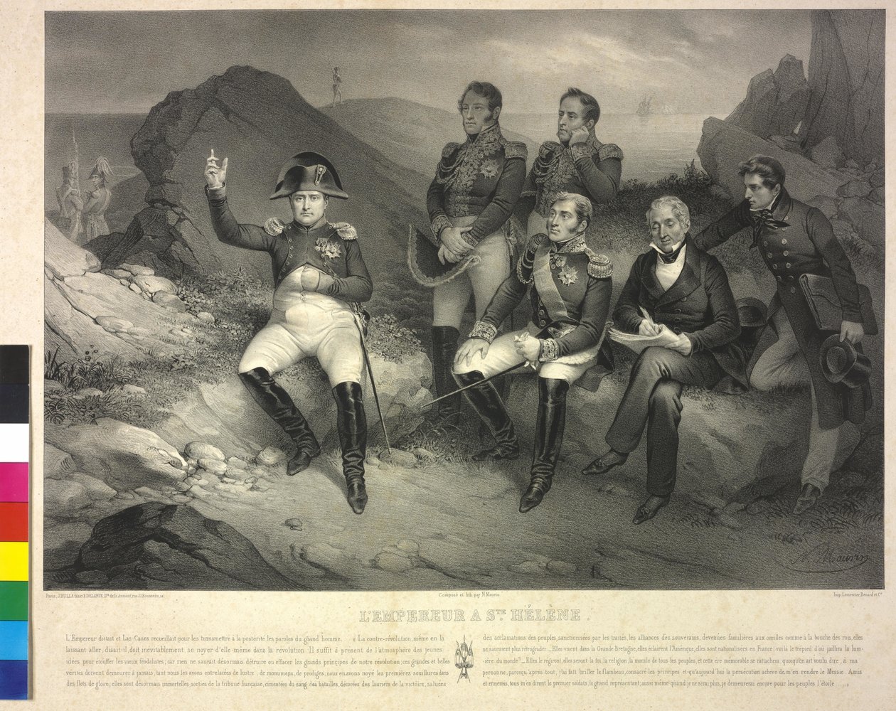 Napoléon Ier Bonaparte, Empereur des Français - Nicolas Eustache Maurin