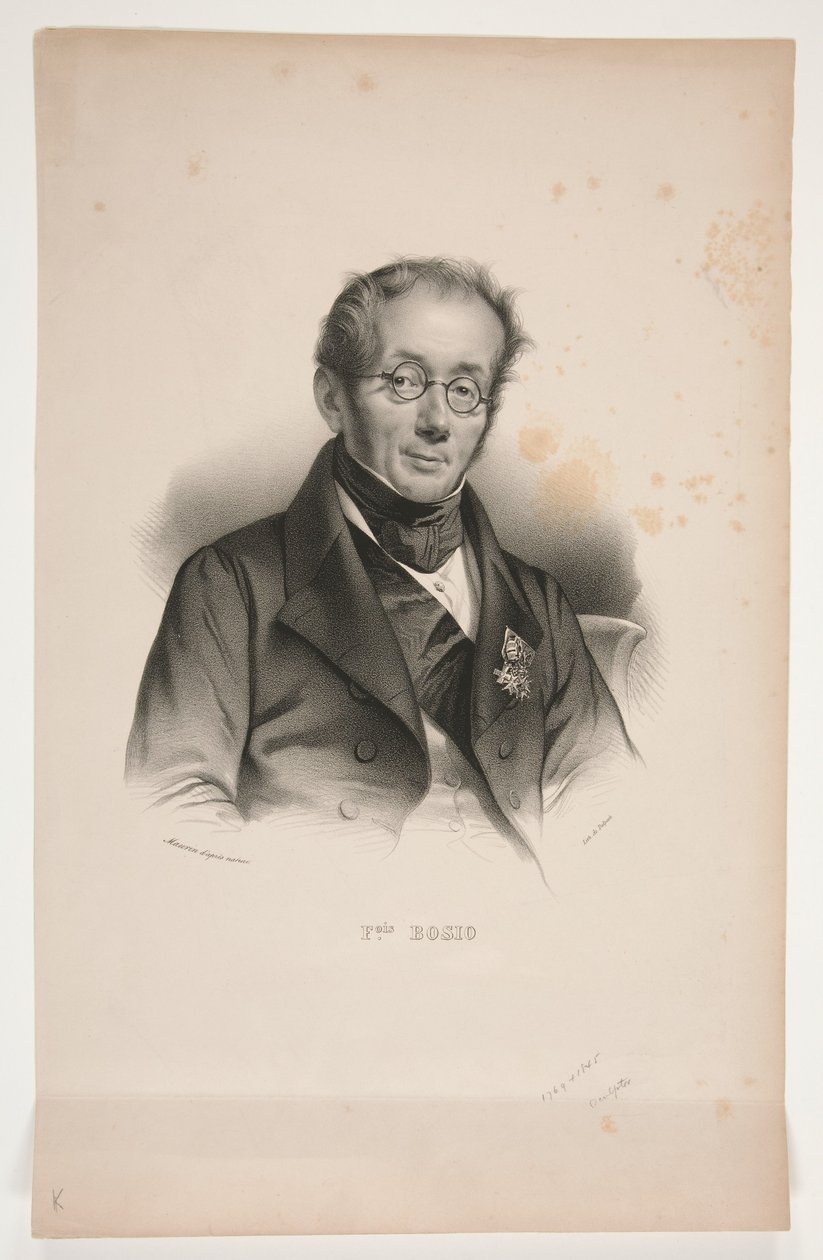 Portrait du [baron François-Joseph] Bosio - Nicolas Eustache Maurin
